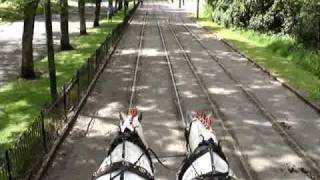 Heaton Park Tramway Manchester on board Horse Tram L53 [upl. by Tibbitts45]