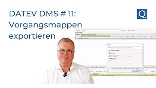 DATEV DMS Teil 11 Vorgangsmappen exportieren [upl. by Orsa351]