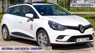 Renault Clio IV Grandtour  NAVI DCi Review from Top Rent A Car Bulgaria [upl. by Ahcsim]