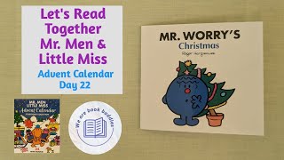 Lets read together a book from the Mr Men Little Miss Advent Calendar Day 22 Mr Worry’s Christmas [upl. by Nalaf636]