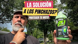 PROTEGER a tu MOTO de los PINCHAZOS aplicando el sellador SLIME [upl. by Plusch]