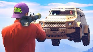 GTA 5 Shqip  Raketa Kunder Veturave tBlindum  Shqip [upl. by Ahsienet748]