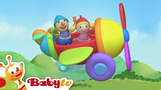 Flugzeug ✈️ Hoch am Himmel  Opa Joes magischer Spielplatz 🌟🪄 BabyTVDE [upl. by Erda]