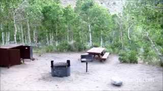 Four Jeffrey Campground near Bishop California [upl. by Sucitivel]