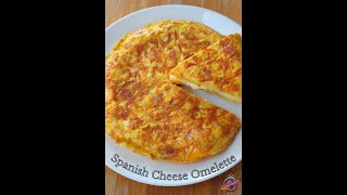 Spanish Omelette  Spanish Cheese Omelette  Best Omelette Recipe  Worlds Famous Omelette shorts [upl. by Einuj688]