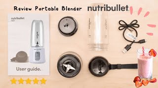 Review Nutribullet Go  Rekomendasi Blender Portable [upl. by Valentine744]