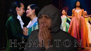 FIRST TIME WATCHING HAMILTON THE MUSICAL REACTION Part 1 [upl. by Freud]