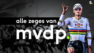 Alle zeges van Mathieu van der Poel  veldritseizoen 20232024 [upl. by Akamahs]