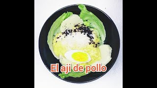 COMO PREPARAR AJI DE POLLO FACIL [upl. by Annaiel]