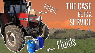 How to Service a CASE 4230  FLUIDS amp FILTERS [upl. by Annahsirhc293]