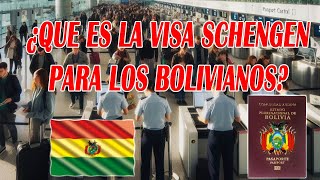 ¿QUE ES UNA VISA SCHENGEN ¿PARA QUE SIRVE [upl. by Sirac961]