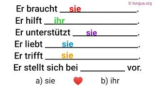 Adjektive Adjektive Endungen Deklination  Adjektivdeklination der die das kein keine einem [upl. by Nwahshar]