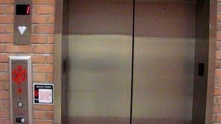 Squeaky Otis or ThirdParty  Hydraulic Elevator at the Delta College Galleria [upl. by Eno524]