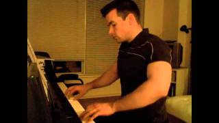 Bach Brandenburg Concerto No 5 Harpsichord Solo on Piano [upl. by Tuttle587]