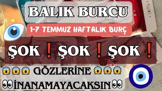 BALIK BURCU 😱ŞOK❗️ ŞOK❗️ ŞOK❗️ 👀GÖZLERİNE İNANAMAYACAKSIN👀🧿❗️ [upl. by Ahseina359]