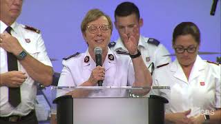 Territory Ministry Tour with General Brian Peddle amp Commissioner Rosalie Peddle June 30th 2024 [upl. by Cohdwell]