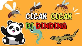 Lagu Cicak Di Dinding Indonesia  Lagu Anak Indonesia Populer  Ceria Kids Song [upl. by Aytida]