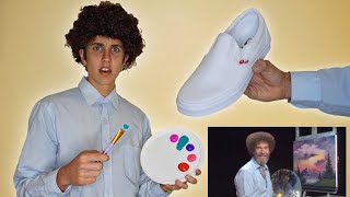 Following a Bob Ross Tutorial on SHOES [upl. by Cassaundra]