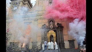 Biancavilla processione patronale San Placido venerdi 5 ottobre 2024 [upl. by Kere]