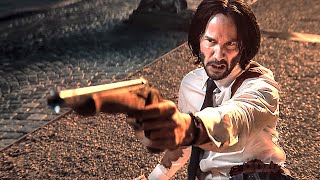 John Wicks Legendary Pistols Duel Scene  John Wick Chapter 4  CLIP [upl. by Black]