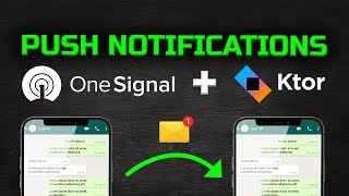 How to Send Push Notifications With OneSignal amp Ktor [upl. by Eiralih]