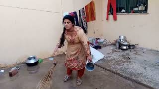 Village Girl Desi Cleaning Vlog  Pakistani Housewife Daily Routine Work  Village Life In Pakistan [upl. by Pansy]