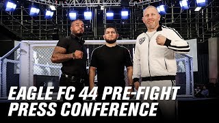 Eagle FC 44 Prefight Press Conference [upl. by Reffinnej]