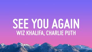 Wiz Khalifa  See You Again ft Charlie Puth Lyrics [upl. by Rapsag]