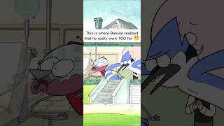 Mordecai Punches Benson  Regular Show regularshow cartoonnetwork shorts [upl. by Ginni721]