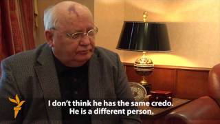 Interview Gorbachev On Putin [upl. by Yerffoeg627]