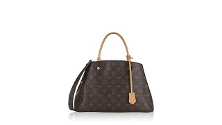 Louis Vuitton Monogram Montaigne MM [upl. by Sauncho]