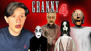 ¿ESCAPARÉ DE LA CASA DE GRANNY 😰  GRANNY 4 [upl. by Veronique]