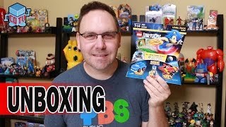 Lego Dimensions Sonic The Hedgehog Level Pack Unboxing [upl. by Ulberto]