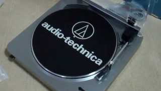 AudioTechnica ATLP60 Turntable Unboxing [upl. by Delcine374]