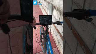 Android Auto Y Apple Carplay En Tu Bicicleta 😱 androidaudio applecarplay carpuride [upl. by Ihsorih]