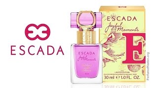 Escada  Joyful Moments Perfume [upl. by Adirf]