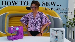 Sewing tutorial from No Patterns Needed book [upl. by Goldi274]