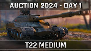 T22 Medium Worth it  World of Tanks Auction 2024 [upl. by Zavala931]