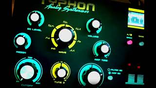 Dreadbox Typhon  Tekkaz Test1 [upl. by Onileba]