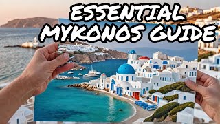 Mykonos Travel Guide 2024 Everything You Need To Know VIRAL [upl. by Aerdnua]