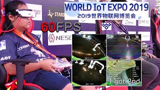 น้อง MILK FPV in WORLD IoT EXPO 2019  Drone Competition Final round【60FPS】 [upl. by Mcdougall698]