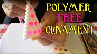 How To Make A Polymer Clay Tree DecorationLight Catcher [upl. by Nolyag]