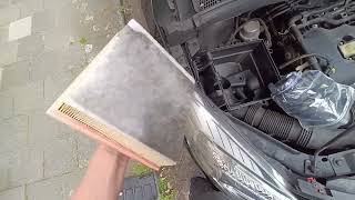 Air filter change VauxhallOpel Meriva B [upl. by Costin847]