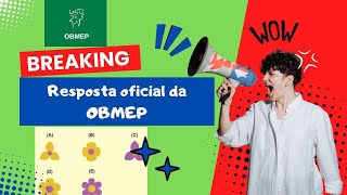 OBMEP 2024  A questão das flores  Veja a resolução OFICIAL dada pela OBMEP‼️😳 [upl. by Rosella335]