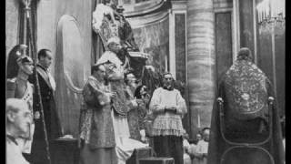 Pope Pius XII  The Papal Liturgy 1 [upl. by Kizzee205]