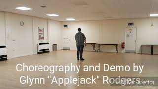 Every Little Honky Tonk Bar Line Dance by Glynn quotApplejackquot Rodgers [upl. by Melgar]