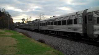 Asheville to Spencer Excursion Train Headed East [upl. by Svoboda]