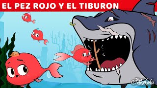 El Pez Rojo Y El Tiburón  Cuentos infantiles para dormir en Español [upl. by Post]