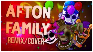 FNAF SONG  Afton Family RemixCover  FNAF LYRIC VIDEO [upl. by Enirolf487]