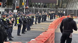 ‘National disgrace’ Melbourne protests a display of ‘ugly selfish anarchy’ [upl. by Itsuj]